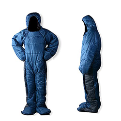 Saco de dormir humanoide Saco de dormir de momia transitable Saco de dormir ultraligero para acampar Saco de dormir cálido para adultos a prueba de vi características