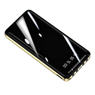 MasterUnion #M9g6h5 Banco de energía 10000Mah Pantalla de espejo Led Pantalla Digital con cable con luz LED para todo el teléfono móvil, D #P0qnp0, M