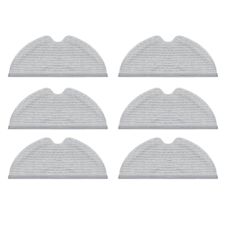 Jojomino 6 piezas de repuesto para fregona Mijia 1C F9 barrido trapeador pad robot aspirador accesorios en oferta