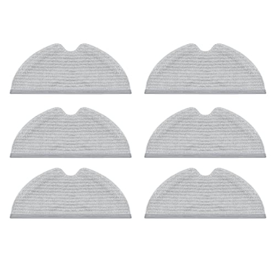Jojomino 6 piezas de repuesto para fregona Mijia 1C F9 barrido trapeador pad robot aspirador accesorios