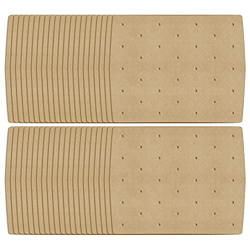 JUFUM 200 Uds. Aire Freidora de papel de pergamino para freidora de aire con agujero de aire para Ninja Foodi Grill 5 en 1 AG301 4Qt freidora de aire características