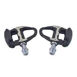 TIANTAN S Rui Pedales de Bloqueo de Bicicleta de Carretera de Carbono Ultra Ligera con 4 rodamientos compatibles con 240 g de Pedales sin Clip y tacón en oferta