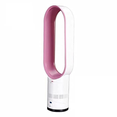 LJXX Ventilador de Torre, Ventilador de Pedestal Sin Aspas, Fácil de Limpiar, Ahorro de Espacio Ventilador de Escritorio Portátil para Dormitorio, Coc