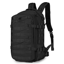 HUNTVP 20L Pequeña Mochila de Asalto Estilo Militar Táctical 1000D Bolsa de Hombro Impermeable de Nylon para Caza Viajar Senderismo,Negro precio
