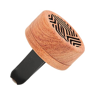 Difusores de Aceite Esencial para AutomóVil, Mini Difusor de Madera PatróN de Corte Superior Ayuda PortáTil Escape de Aire para AutomóVil Fragancia de