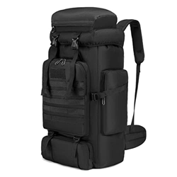 MISWAN Mochila Militar Impermeable 80L,Mochila Tactica Gran Capacidad Mochila Montaña Mochilas De Marcha Bolsa de Emergencia para Montañismo, Senderis precio