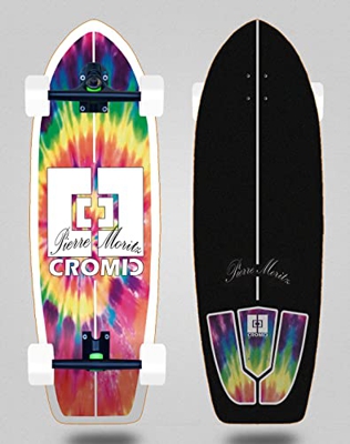 COUNTRY BASQUE INGURUASAKARI INDUSTRY Cromic Cruiser Skate Skateboard Trucks 180mm Pierre Moritz Tie Dye 31 Fat Tail