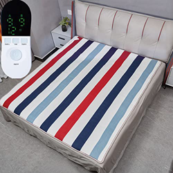 UEIDIHI Almohadilla de colchón con calefacción tamaño Queen, Almohadillas de colchón eléctricas de 71"x59, Calentador de Cama eléctrico con 9 configur precio