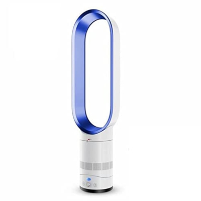 LJXX Ventilador de Torre, Ventilador de Pedestal Sin Aspas, Fácil de Limpiar, Ahorro de Espacio Ventilador de Escritorio Portátil para Dormitorio, Coc