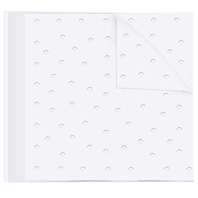 laxyy Revestimiento de Horno de Freidora de Aire, 10 X 11,5 Pulgadas, Pergamino Antiadherente de Freidora de Aire, para Ninja Foodi XL Smart FG551 Par