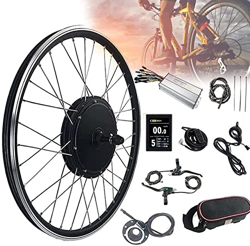 CICOLO Kit de conversión de Bicicleta eléctrica de 36V/48V 250/350/500W Rueda Trasera, Motor de Cubo de Engranaje sin escobillas, Rueda de Motor de Bi en oferta