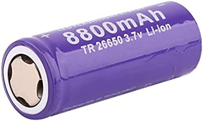Batería de Iones de Litio de Alta Capacidad 3,7 V 26650 8800mah, cámara portátil Recargable para teléfono móvil con Linterna LED, 2 uds.