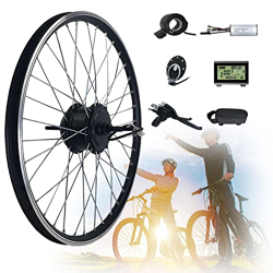 CICOLO 36V/48V 250/350/500W Kit de Conversión para Bicecleta Eléctrica Kit de Conversión de Bicicleta Electric para Tracción Rueda Trasera 20"/24"/ 26 características