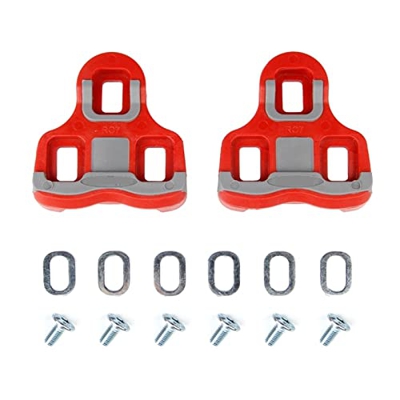 TIANTAN S Rui Pedales de Bicicleta de Carretera Localización de la Carretera Tacos de Bicicleta de Carretera Negro/Rojo Tacas Laterales establecidas 0