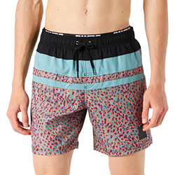 PUMA Heritage Stripe Mid Shorts Bermudas, Rosa Combo, XXL para Hombre precio