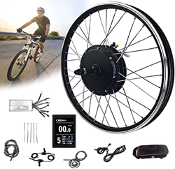 CICOLO Kit de conversión de Bicicleta eléctrica Tracción Rueda Trasera, Kit de conversión de Bicicleta eléctrica 48V 1000W/1500W Kit, 20"/24"/26"/27,5 en oferta