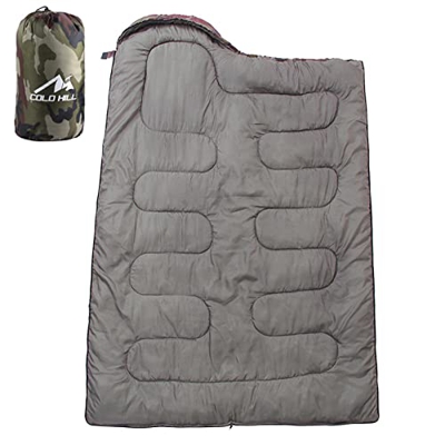 osmanthus Saco de Dormir de Camuflaje | Saco de Dormir de 4 Estaciones con Saco de compresión | 4 Estaciones Clima cálido y Fresco, Saco de Dormir por