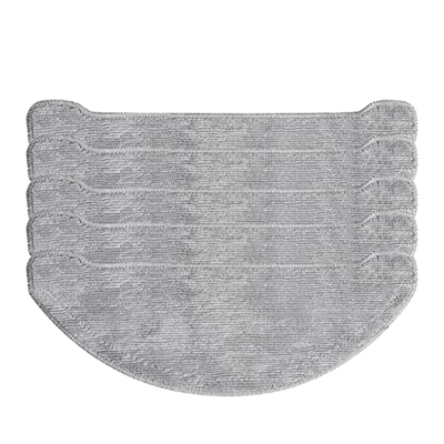 YAKESTYLE 5 uds paños de fregado for Robot Aspirador Xclea ​​H30 Plus Lavable y Reutilizable Mop Colth for Robot Aspirador Deseable (Color : 5PCS)