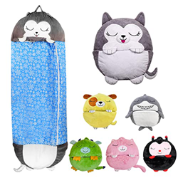 Sacos de Dormir Suaves y Cálidos para Niñas y Niños (53.15x19.68inch(S), Husky) características