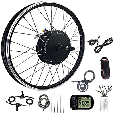 48V 250/350/500/1000/1500W Kit de Conversión para Bicecleta Eléctrica Kit de Conversión de Bicicleta Electric para rueda trasera 20", 24", 26", 27,5",