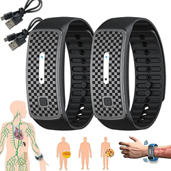 QKKO Matteo Ultrasonic Body Shape Wristband, New Smart Ultrasonic Bracelet Electronic Wristband,Magnetic Lymph Detox Bracelet,Body Shape Lose Weight B características