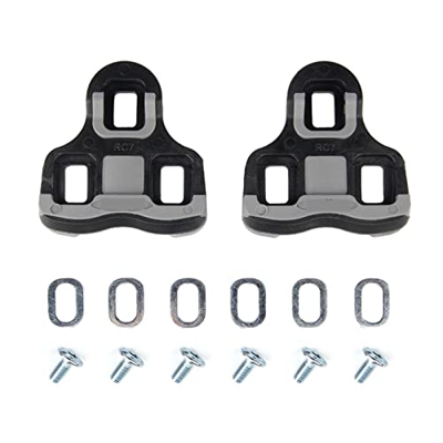 TIANTAN S Rui Pedales de Bicicleta de Carretera Localización de la Carretera Tacos de Bicicleta de Carretera Negro/Rojo Tacas Laterales establecidas 0