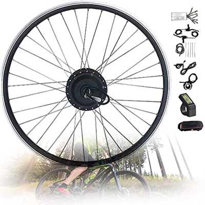 CICOLO 48V1000/1500W Kit de conversión de Bicicleta eléctrica 20", 24", 26", 27,5", 28", 29", 700c Rueda Trasera Kit de Bicicleta eléctrica con Tracci