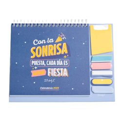 Mr. Wonderful - Calendario de Sobremesa 2023 - Con la sonrisa puesta, cada día es una fiesta. en oferta