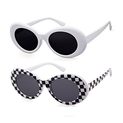 ADEWU Clout Goggles Oval Sunglasses