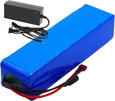 stdpcxz Batería Eléctrica para Bicicleta 36V 6Ah Batería De Litio 10S2P 36V 6000Mah Batería De Bicicleta Eléctrica Recargable con BMS + Cargador, para