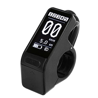 BuyWeek Medidor de Pantalla LCD para Bicicleta eléctrica, SW102 Panel de Pantalla LCD para Bicicleta eléctrica Panel de Control a Prueba de Agua para 
