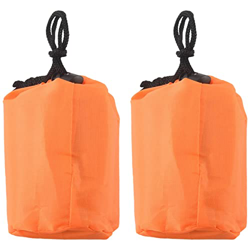 DAILY1 Manta de Supervivencia TéRmica Impermeable de Saco de Dormir de 2 Paquetes para Senderismo Al Aire Libre en oferta