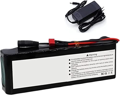 GZYHDC Batería De Bicicleta Eléctrica De 36V 10Ah,21700 Paquete De Batería 10S2P 36V,Paquete De Batería 18650,con Cargador BMS Y 42V 2A, para Motor De