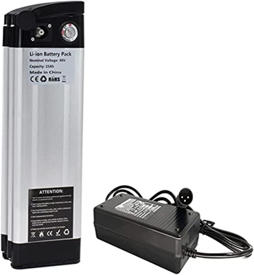 GZYHDC Batería De Iones De Litio De Bicicleta Eléctrica De 36 V,Batería De Iones De Litio con Cargador, Placa De Protección BMS Incorporada,para Motor