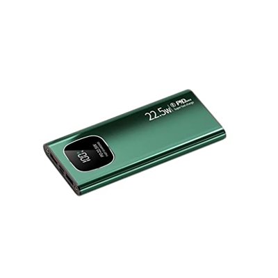 WJJ Ultradelgado portátil de Gran Capacidad 20000 MAh 22,5 w Carga súper rápida Banco de energía de Carga rápida QC3.0 Fuente de alimentación móvil (C