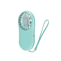 Fan Mini Fan Charge Portable Small Fan Mini-Hold Fans Small Electric Hand Fan 167 * 90MM Small Fan (Color : Pink) (Color : Green) en oferta