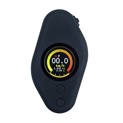 Qtrednrry Control remoto de pantalla LED de alto brillo VX6 con freno de velocidad ajustable, monopatín eléctrico, bicicleta E compatible con