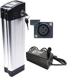 GZYHDC Batería De 36V Ebike,Batería Ebike con Cargador Y Bloqueo Seguro,Batería De Iones De Litio De Bicicleta Eléctrica,Junta De Protección BMS,para  precio