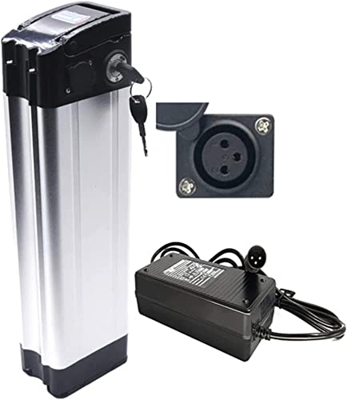 GZYHDC Batería De 36V Ebike,Batería Ebike con Cargador Y Bloqueo Seguro,Batería De Iones De Litio De Bicicleta Eléctrica,Junta De Protección BMS,para 