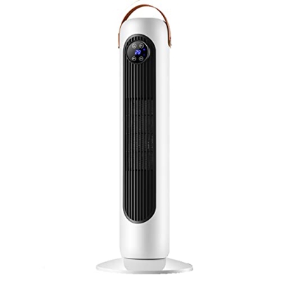 Calentador de Ventilador Ahorro de energía Silencioso Calentador de Ventilador de Torre sin aspas de 2000 W Ventilador de circulación de Aire oscilant