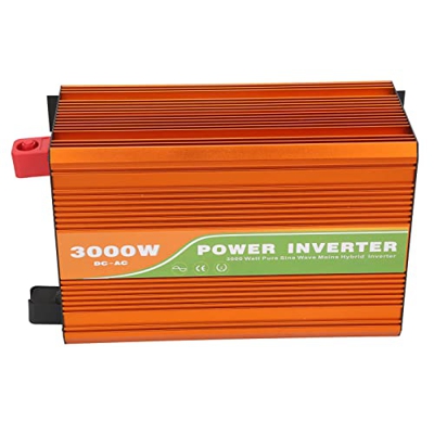 Pasamer 3000W onda sinusoidal pura 3000W protección contra sobretensiones ventilador de enfriamiento inteligente para calentador de agua