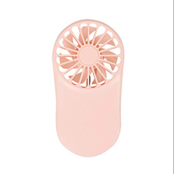 Fan Mini Fan Charge Portable Small Fan Mini-Hold Fans Small Electric Hand Fan 167 * 90MM Small Fan (Color : Pink) (Color : Pink) características