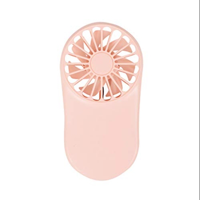 Fan Mini Fan Charge Portable Small Fan Mini-Hold Fans Small Electric Hand Fan 167 * 90MM Small Fan (Color : Pink) (Color : Pink)
