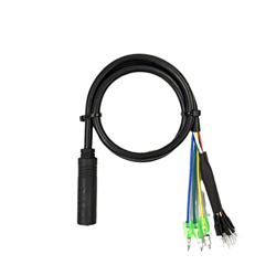 ACALU 60/160cm bicicleta eléctrica 9 Pin motor convertir cable de extensión impermeable conector para bafang rueda trasera delantera motores D5m3 características