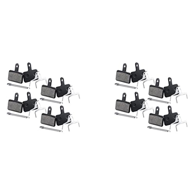 Novoce 8 Pares de Pastillas de Freno de Bicicleta para Deore Br-M575 M525 T675 M495 M475 M465 M446 M375 Etc.
