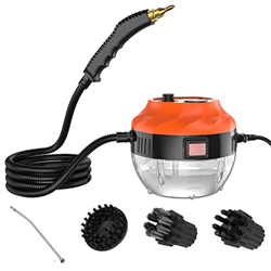 Limpiador De Vapor De Alta Presión, Limpiador De Vapor Portátil De Alta Temperatura De 2800 W Con Tanque De 1000 ML, Una Variedad De Cepillos De Boqui precio