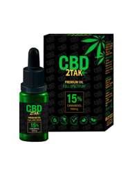 CBD 2TAK 15% PREMIUM OIL | FULL SPECTRUM 1500mg | Aceite 100% Orgánico y Natural | 10ml en oferta