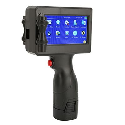 Impresora de Inyección de Tinta de Mano, 3 Precisión de Impresión Máquina de Impresora de Inyección de Tinta Portátil Multifunción Ajustable con Panta