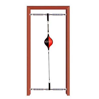 Saco de Boxeo Punching Ball Bola De Boxeo De Doble Extremo, Saco De Boxeo Inflable De Cuero Para El Marco De La Puerta, Bola Antiestrés De Alivio Sile