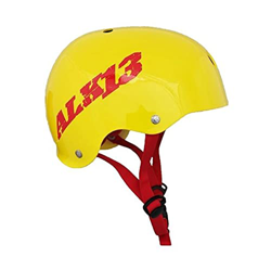 Alk13 Casco Helmet H2O Plus for Skate BMX Rollers. Yellow Red -L- (57-59cm) características